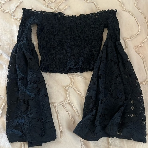 River Island Tops - River Island Off the Shoulder top